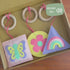 Enchanted Garden- Play Gym Rattle Hanging Set